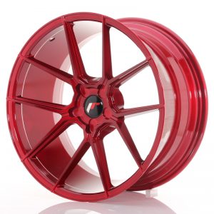 JR Wheels JR30 20x10 ET20-40 5H BLANK Platinum Red